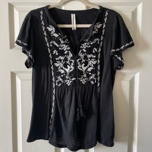 Anthropologie Embroidered Shirt!